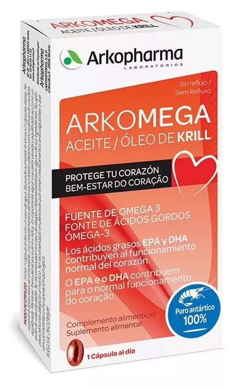 Arkopharma Arkosterol Aceite de Krill 15 Cápsulas de 500 mg