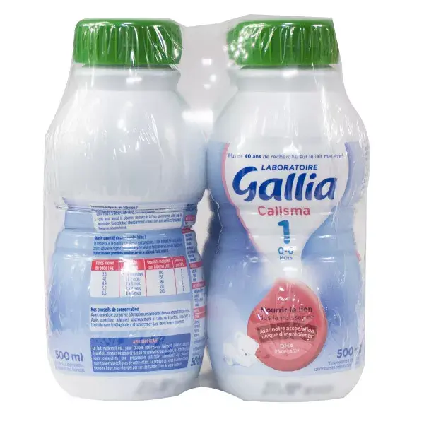 Lavoro di Gallia latte 1 et 4 x 500ml
