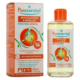 Puressentiel Articulations et Muscles Friction Arnica aux 14 Huiles Essentielles 200ml