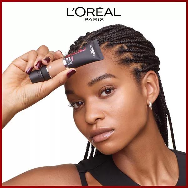 L'Oréal Paris Infaillible 32h Base de Maquillaje Mate N°335 Subtono Dorado 30ml