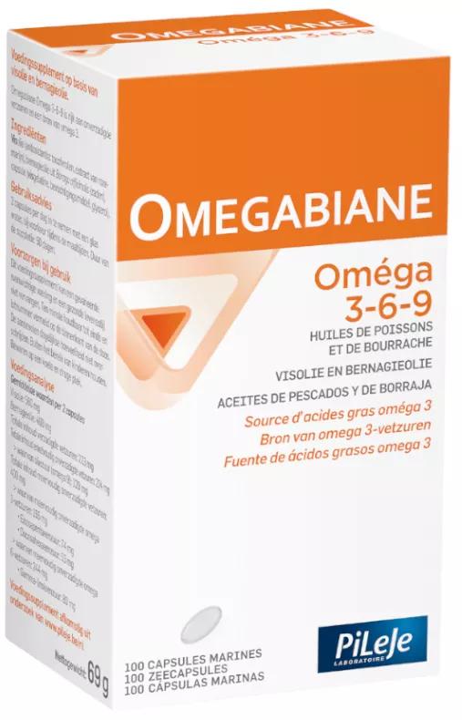 Pileje Omegabiane 3-6-9 100 capsules