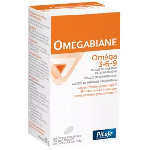Pileje Omegabiane 3-6-9 100 Kapseln
