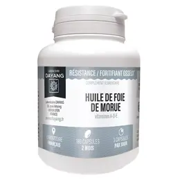 Dayang Huile de Foie de Morue 180 capsules