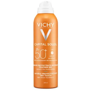 Vichy Capital Soleil SPF50 Onzichtbare Hydraterende Mist 200 ml