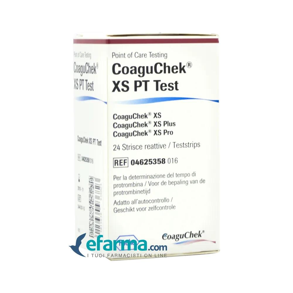 Roche CoaguCheK XS Strisce PT Test 24 Strisce