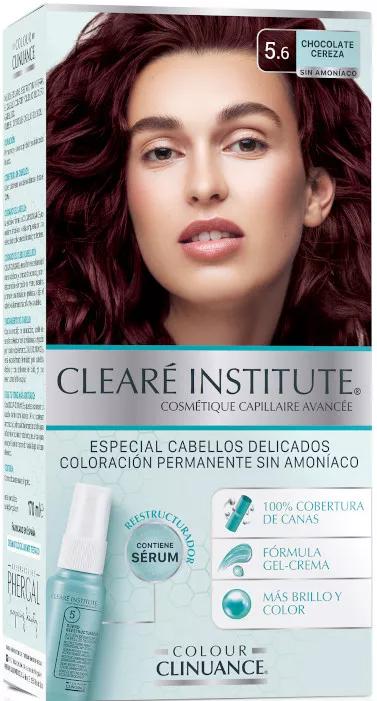 Cleare Institute Colour Clinuance Tinte Permanente Cabellos Delicados 56 Chocolate Cereza