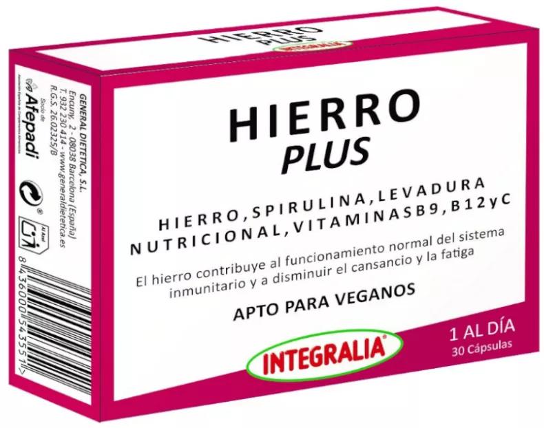 Integralia Ferro Plus 30 Cápsulas