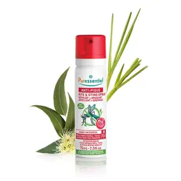 Puressentiel Anti-Pique Spray Répulsif Anti-Moustiques 75ml