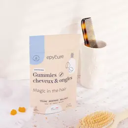 Epycure Cheveux & Ongles Gummies Cheveux & Ongles Sans Sucre Booster Pousse 60 gummies