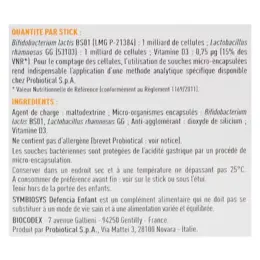 Symbiosys Defencia Enfant Lot de 2 x 30 sticks