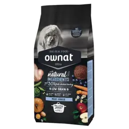 Ownat Ultra Chien Croquettes Junior Grande Race 3kg