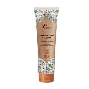 Fleurance Nature - Scrub corpo rivitalizzante all'argan biologico - Tubo da 150 ml