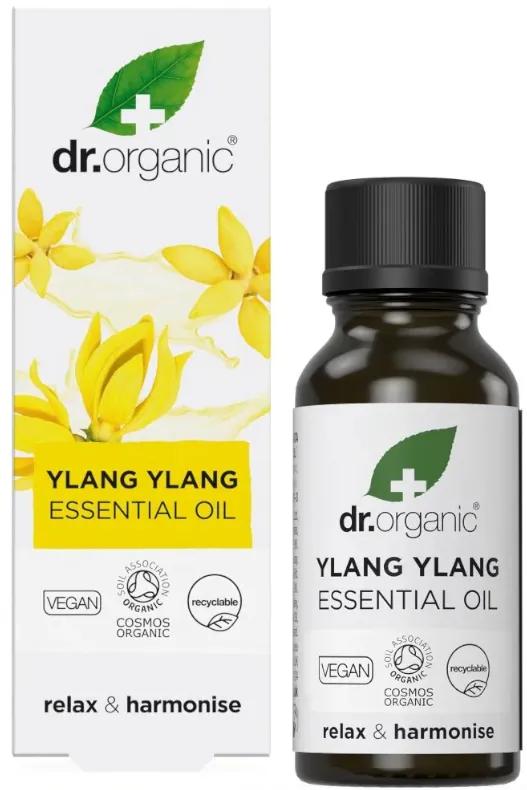 Dr.Organic 100 % reines ätherisches Bio-Ylang-Ylang-Öl, 10 ml