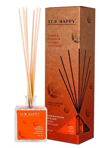 Eco Happy Mikado Naranja y Canela 95 ml