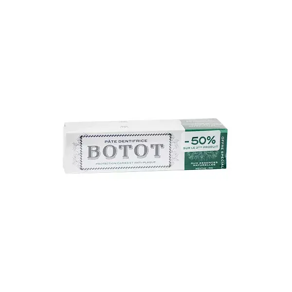 Botot Green Toothpaste Pack of 2 x 75ml