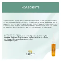 Biocyte Keratine Forte Serum 5 ampoules