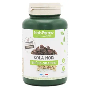Nat & Form Noci di Cola Integratore Alimentare 200 capsule