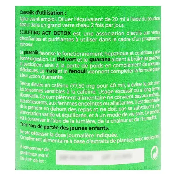 SID Nutrition Sculpting Act Detox 500ml