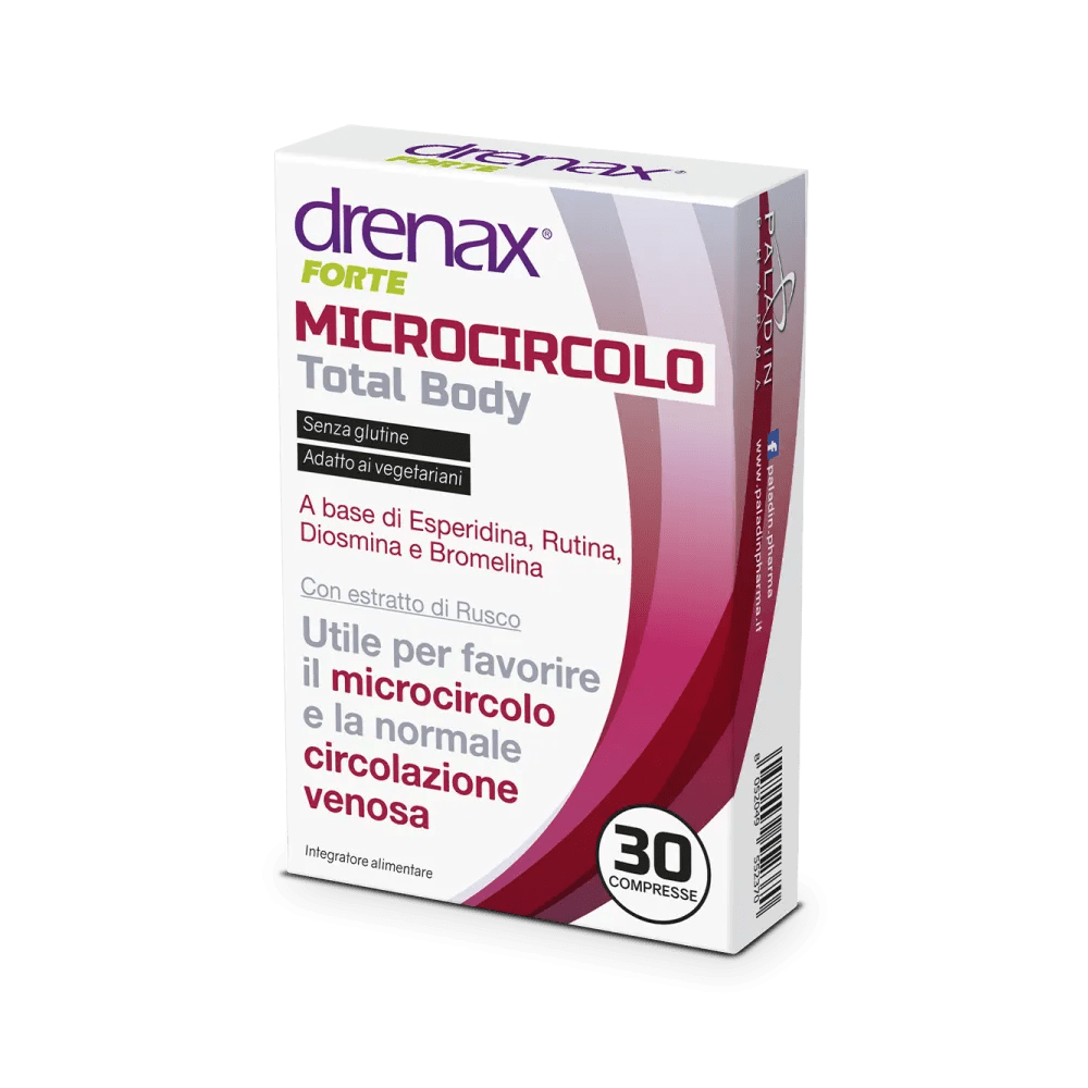 Drenax Forte Gambe Integratore Microcircolo 30 Compresse