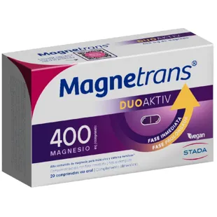 Magnetrans Duo Activ Magnesium 400 mg Sport and Recovery 20 Tablets