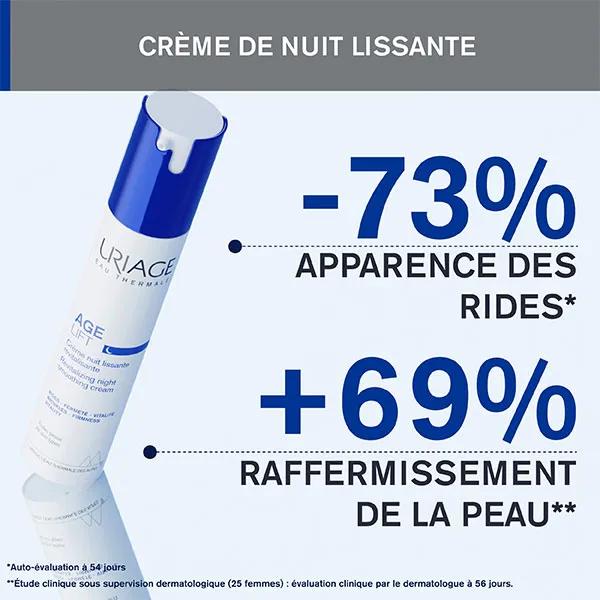Uriage Âge Lift Crema Noche Alizadora y Reavilisante 40ml