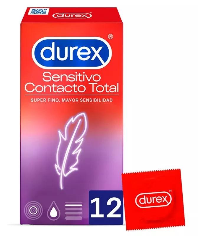 Durex Preservativos Super Finos contato Total 12Uds