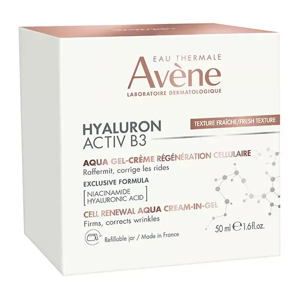 Avène Hyaluron Activ B3 Jour Aqua GelCrème Régénération Cellulaire 50ml