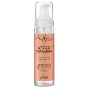 Shea Moisture Coconut & Hibiscus Frizz - Mousse pour boucles libres 220 ml
