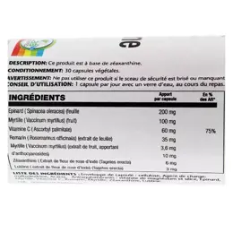 Solaray Ultra Zéaxanthine 6mg 30 capsules végétales