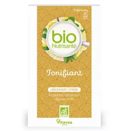 Vitavea - BioNutrisanté - Infusion gingembre citron Tonifiant - 20 sachets