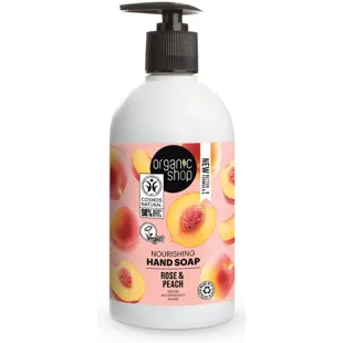 Organic Shop Sabão Mãos Nutritivo Rosa e Melancia 500 ml