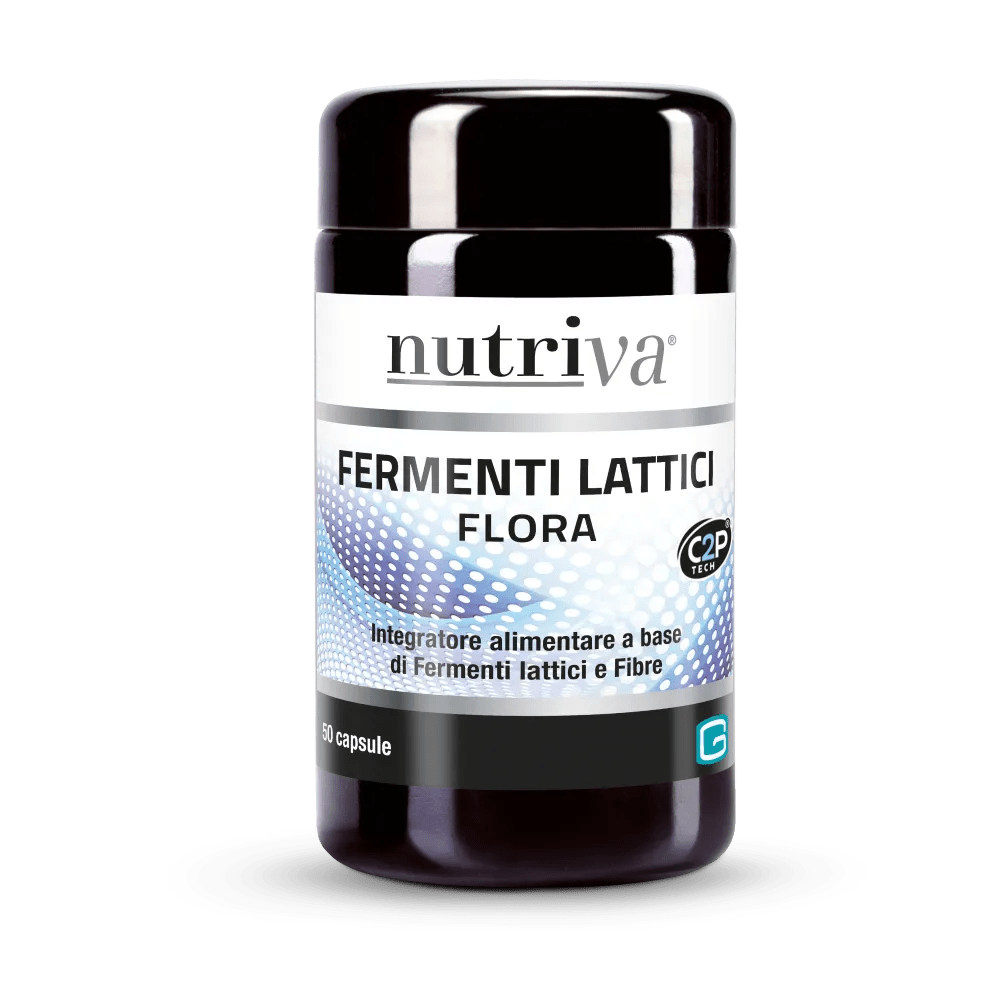 Nutriva Flora Integratore Fermenti Lattici 50 Compresse