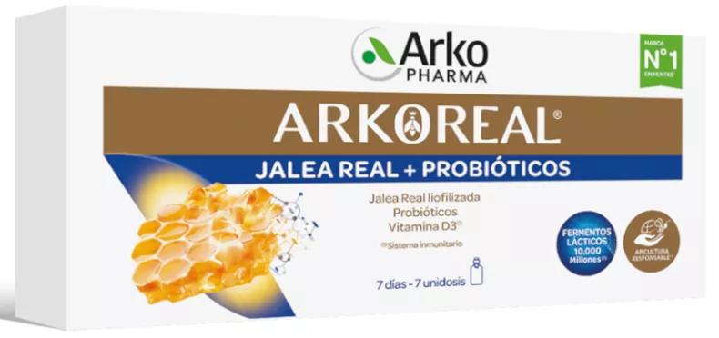 ArkoBiotics adult energy la gelée royale et les défenses 7 unités