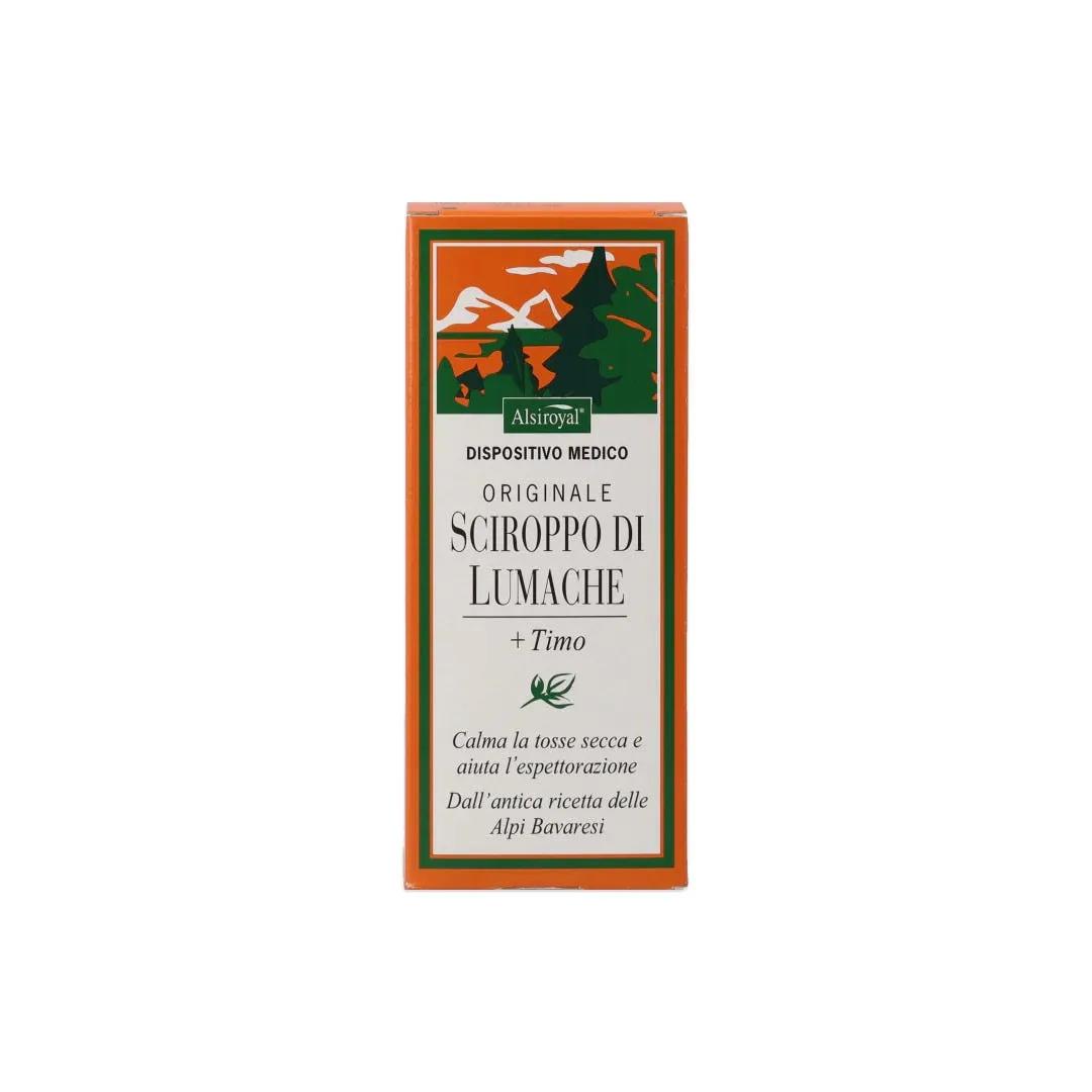 Alsiroyal Originale Sciroppo di Lumache Per la Tosse Secca 150 ml