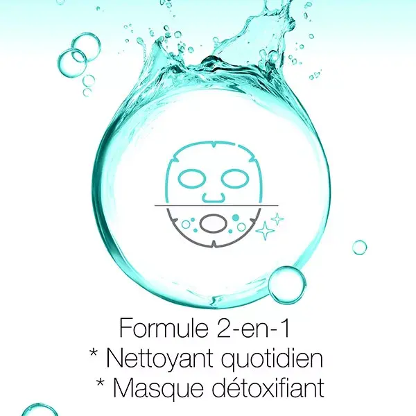 Neutrogena Skin Detox Masque Argile Purifiant 2 en 1 150ml