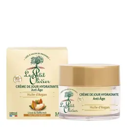 Le Petit Olivier Argan Crème de Jour Hydratante Anti-Âge 50ml