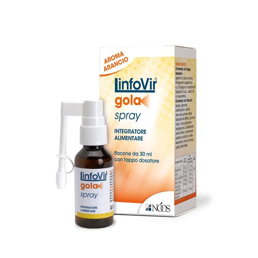 LinfoVir Gola Spray Integratore per la Gola 30 ml