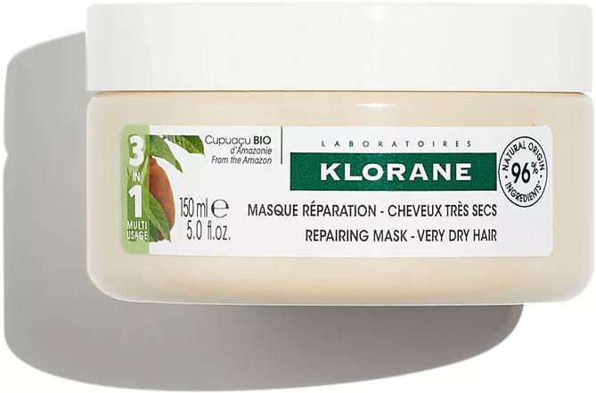 Klorane Máscara 3 em 1 Manteiga de Cupuaçu 150ml