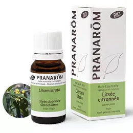 Pranarom Huile Essentielle Bio Litsée Citronnée 10ml