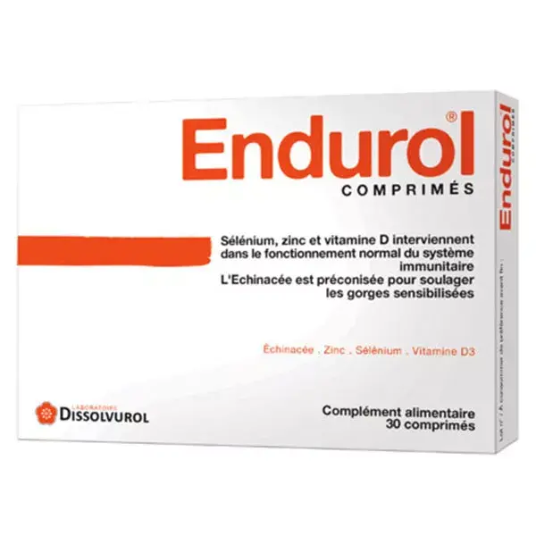 Dissolvurol Endurol 30 comprimés