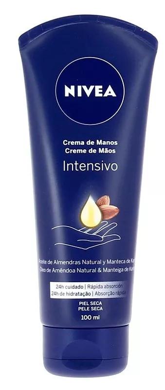 Nivea Crema de Manos Intensiva Con Aceite De Almendras 100 ml