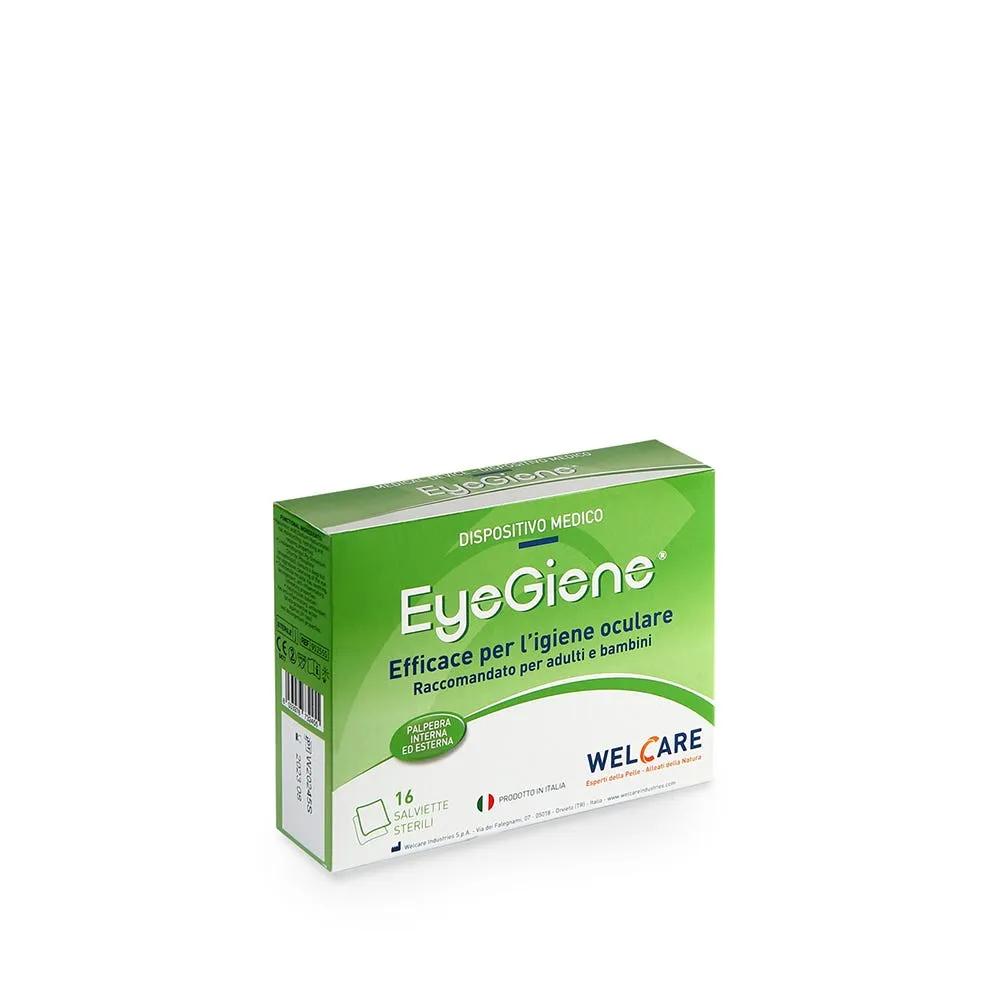 EyeGiene Salviette Oculari Sterili Detergenti 16 pz