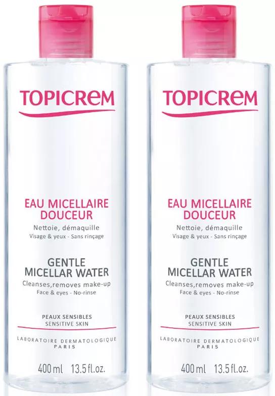 Water Micelle Topicrem 400 ml DUPLO