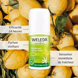 Weleda Citrus Déodorant 24h Roll-On Bio 50ml