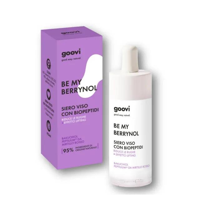 Goovi Be My Berrynol Siero Viso con Biopeptidi Anti-Rughe 30 ml