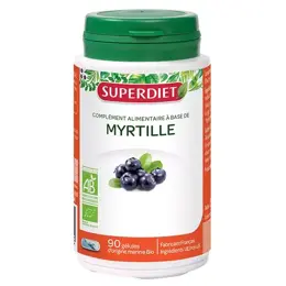 Superdiet Myrtille Bio 90 gélules