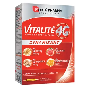 Forte Pharma vitalit 4G Dynamisant 20 lampadine
