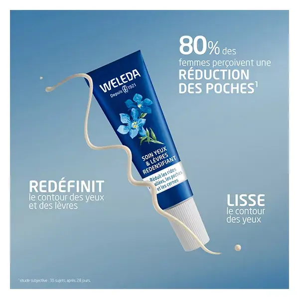 Weleda Gentiane Bleue & Edelweiss Organic Redensifying Eye & Lip Care 10ml