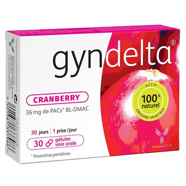 Gyndelta Confort Urinaire 30 gélules