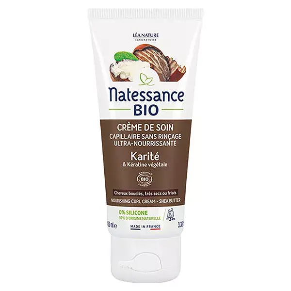 Natessance Organic Hair Care Cream Shea 100ml